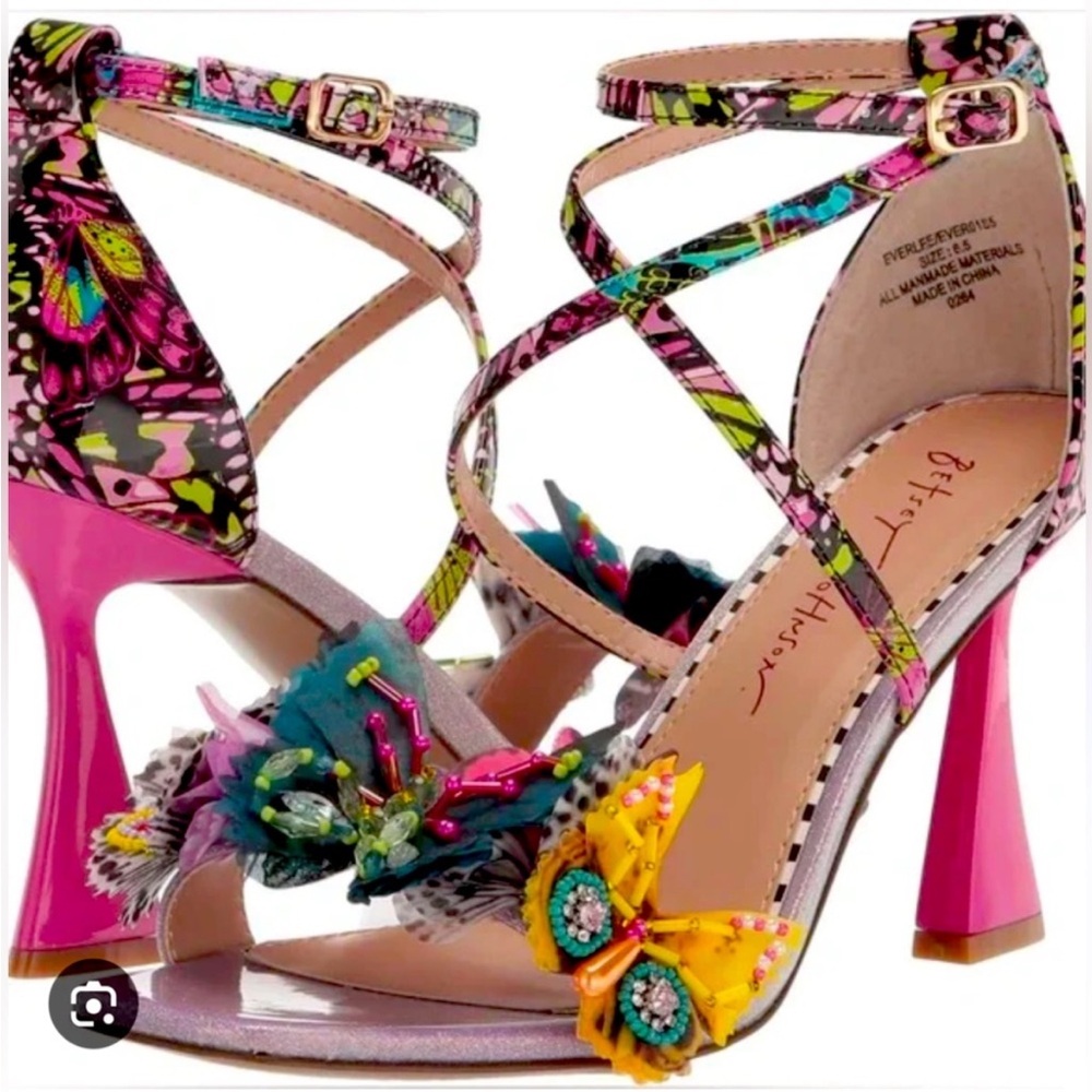 Betsy Johnson Butterfly Heels